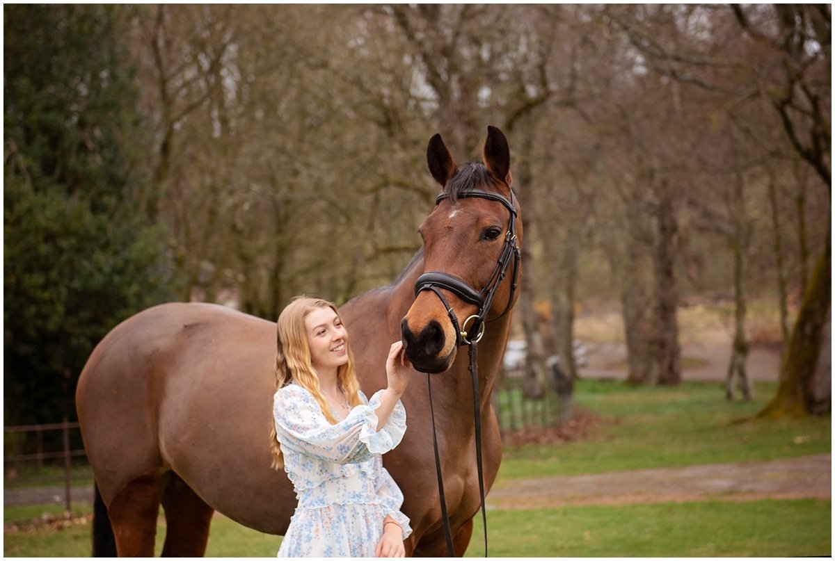 Amy and Nellie - Cumbrian Equine photoshoot 