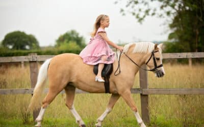 A Young Person’s First Pony Photoshoot Session