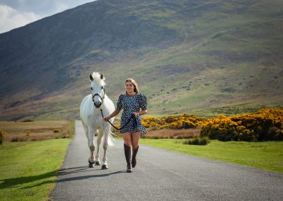 Cumbrian fells equine portrait session